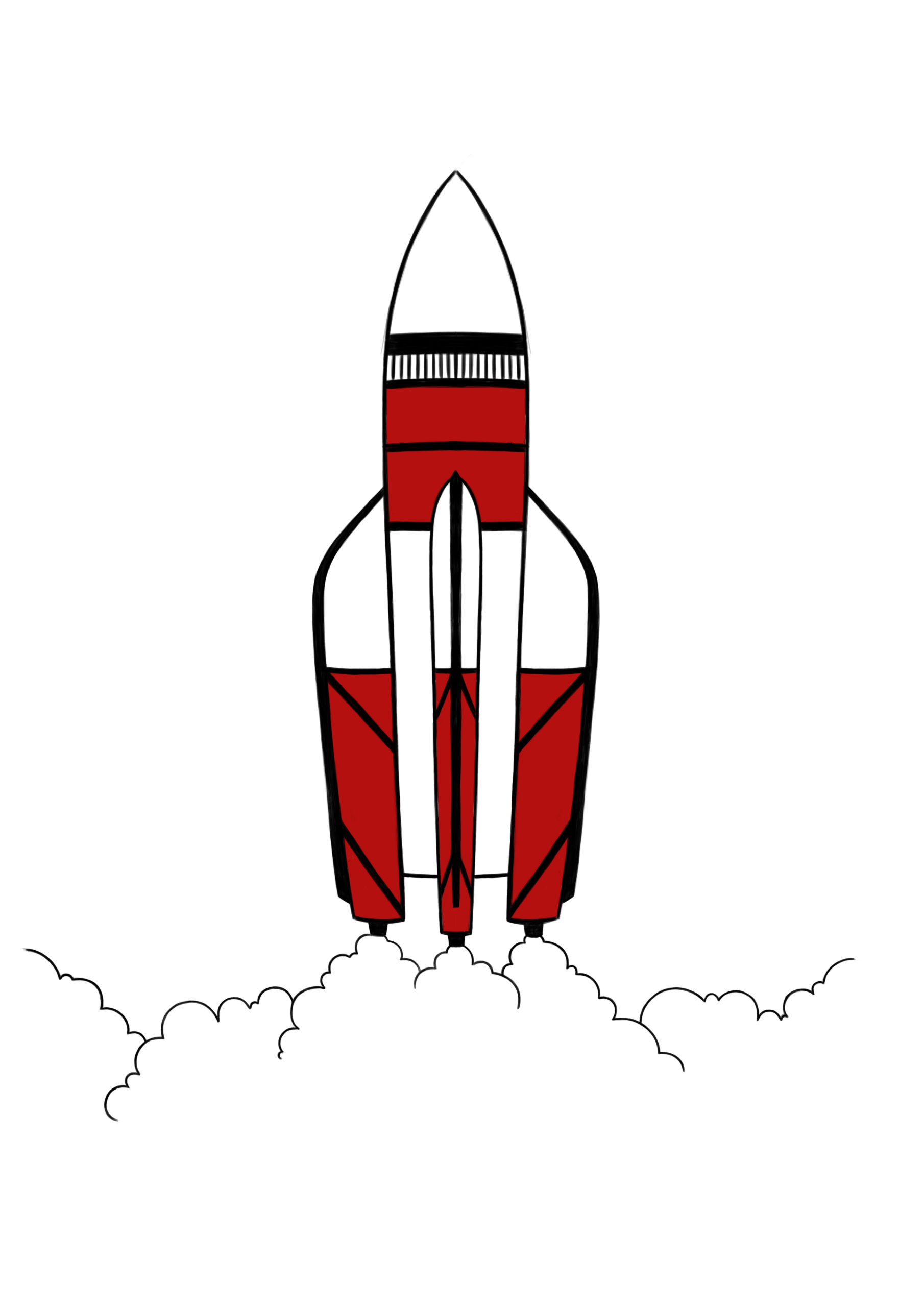 Fusée symbolisant le déploiement